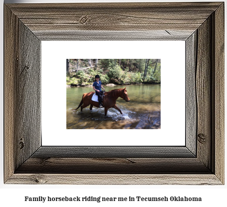 family horseback riding near me in Tecumseh, Oklahoma